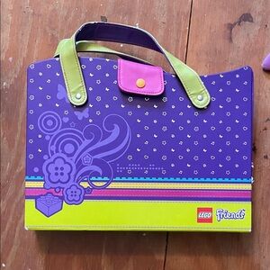 LEGO Friends Purple and Yellow Tote
